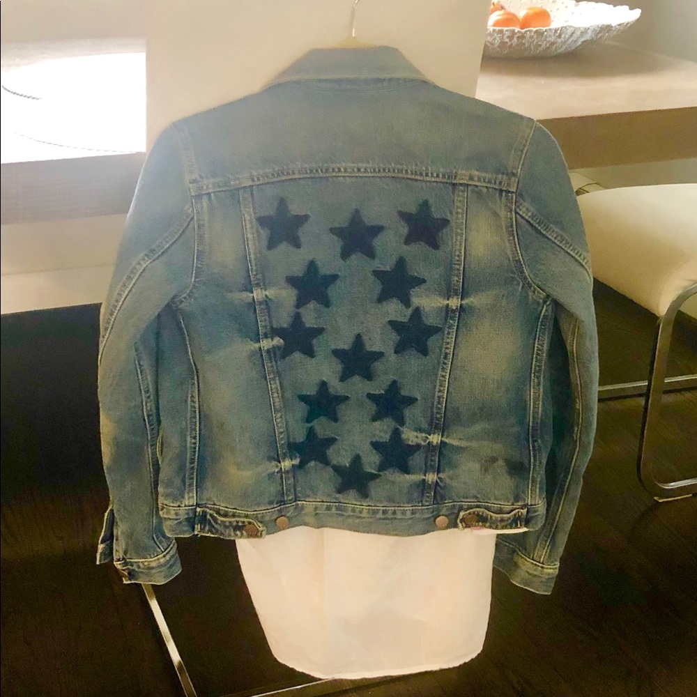 Star jean jacket